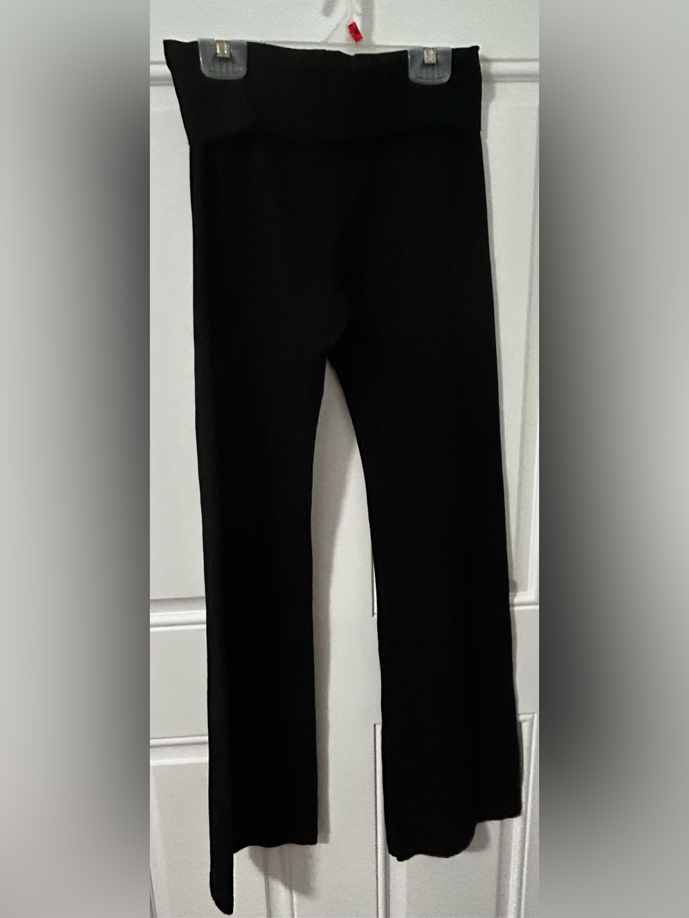 Hard Tail Rolldown Athletic Yoga Black Wide Leg Pants Size: M NEW